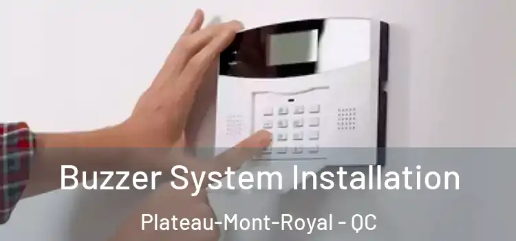 Buzzer System Installation Plateau-Mont-Royal - QC