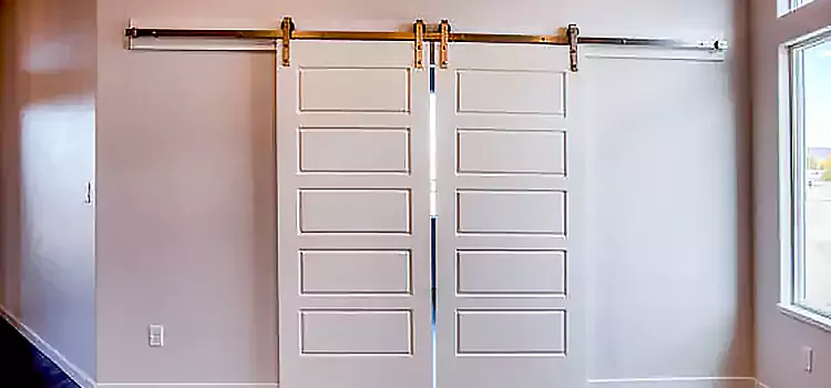 Glass Barn Door with Installation Hardware Kit Plateau-Mont-Royal