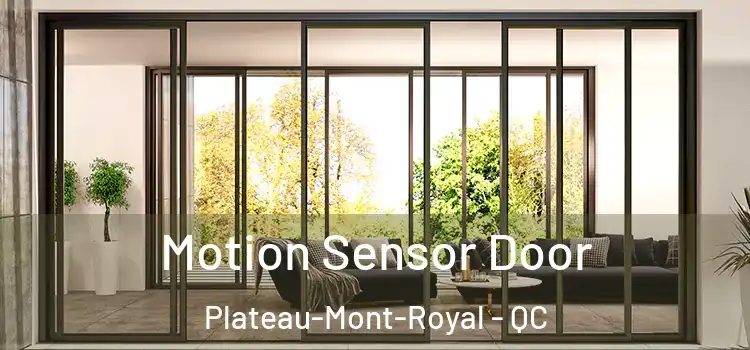 Motion Sensor Door Plateau-Mont-Royal - QC