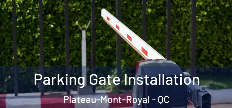 Parking Gate Installation Plateau-Mont-Royal - QC